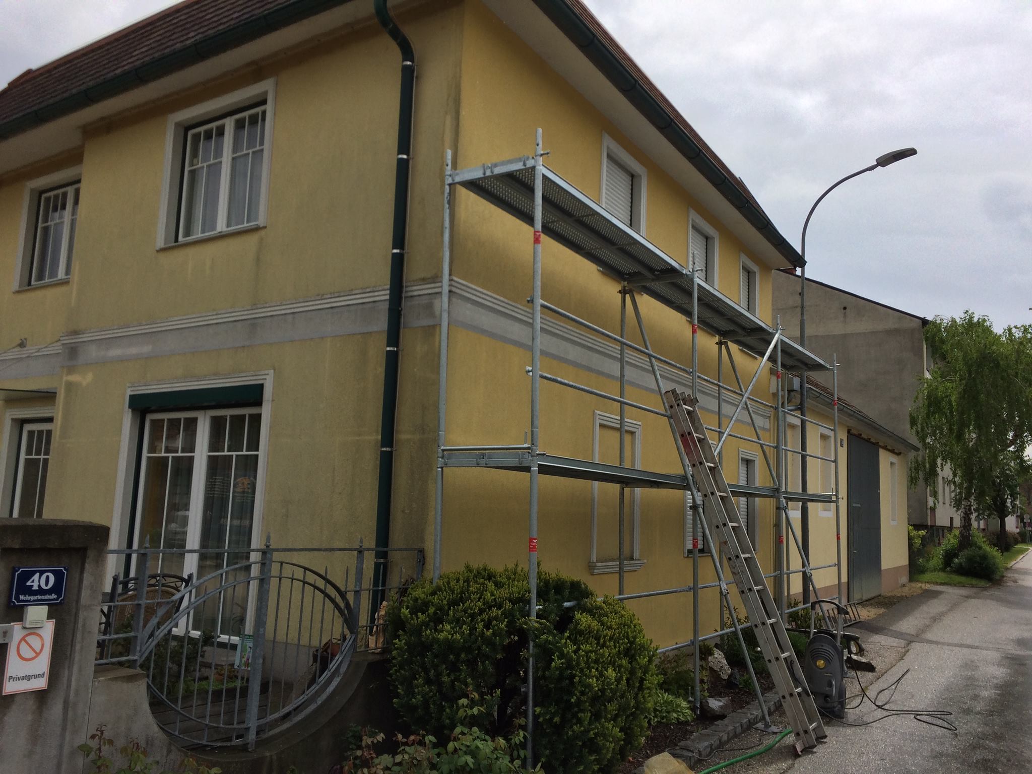 Malování fasády Rakousko 4 5